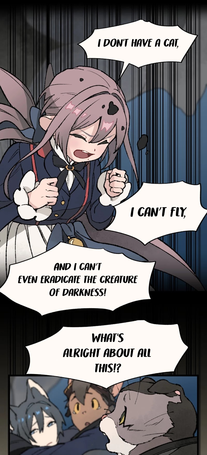 Where The Shooting Star Falls, Wait There. Chapter 1.19 page 6 - Vol.1 Chapter 19: Cleansing the Creatures of Darkness