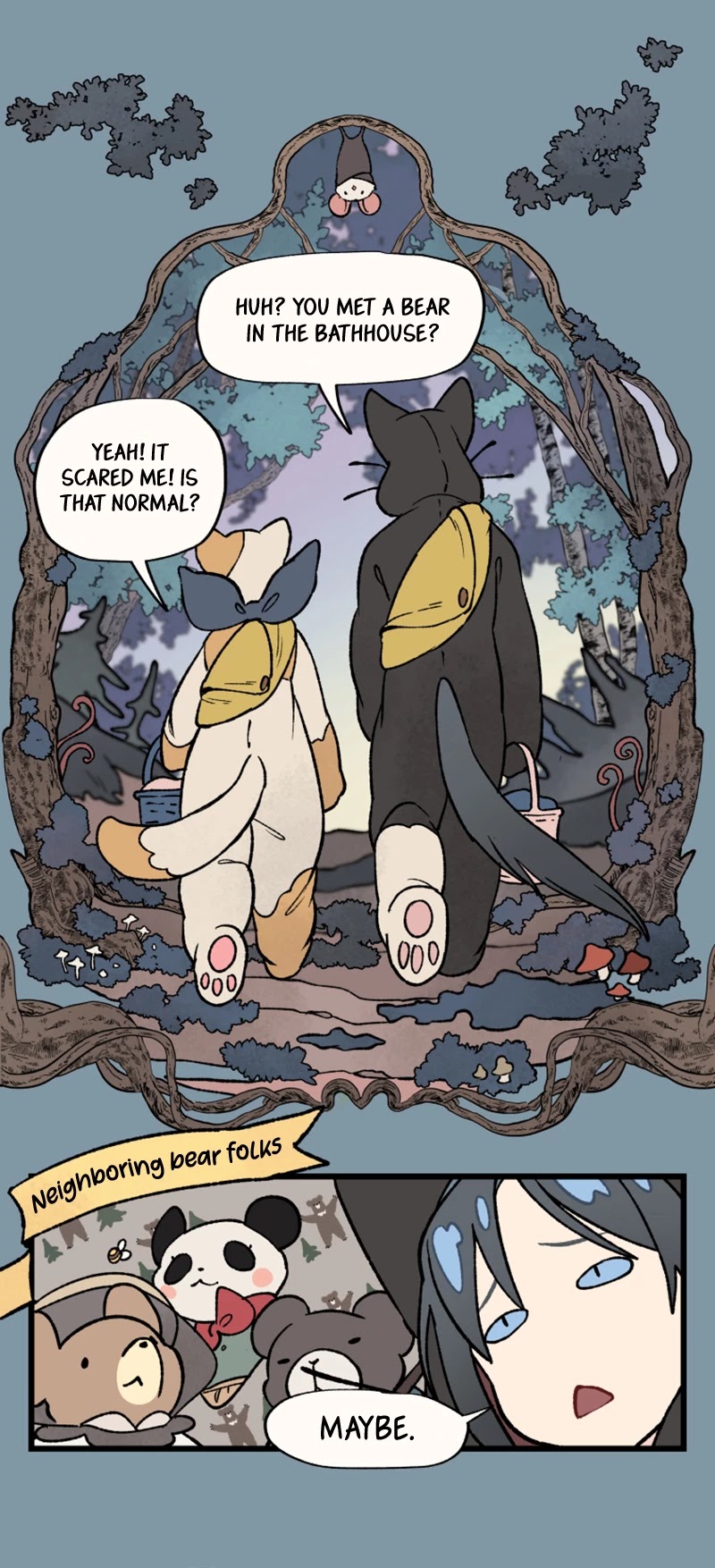 Where The Shooting Star Falls, Wait There. Chapter 1.20 page 15 - Vol.1 Chapter 20: Bathhouse Bear