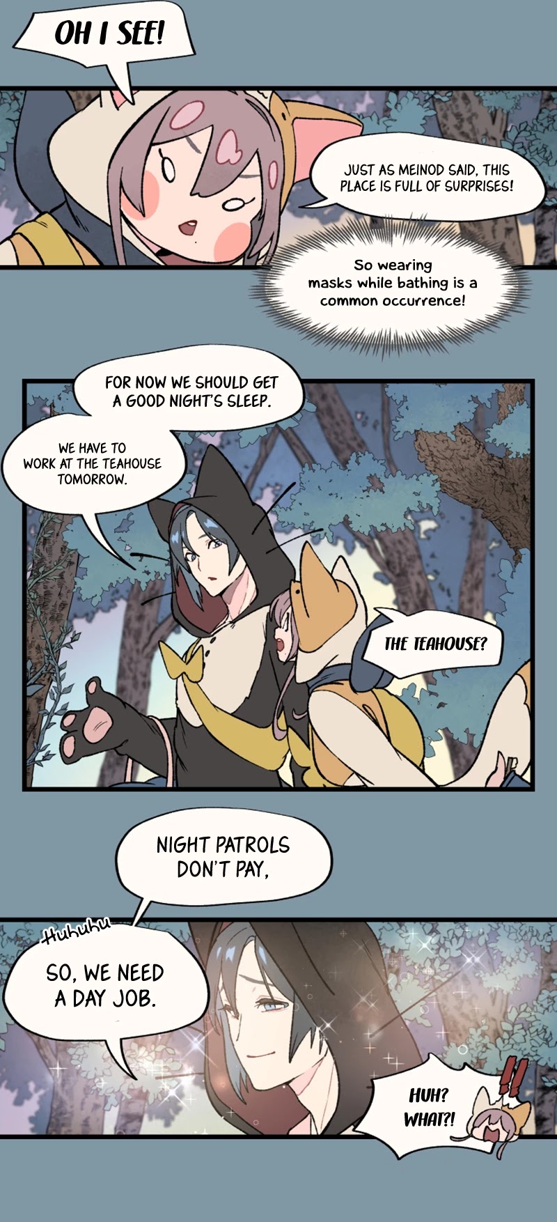 Where The Shooting Star Falls, Wait There. Chapter 1.20 page 16 - Vol.1 Chapter 20: Bathhouse Bear