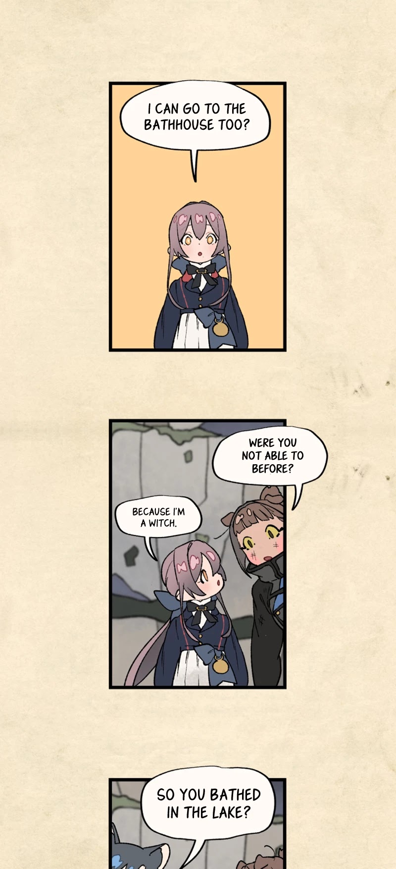 Where The Shooting Star Falls, Wait There. Chapter 1.20 page 4 - Vol.1 Chapter 20: Bathhouse Bear