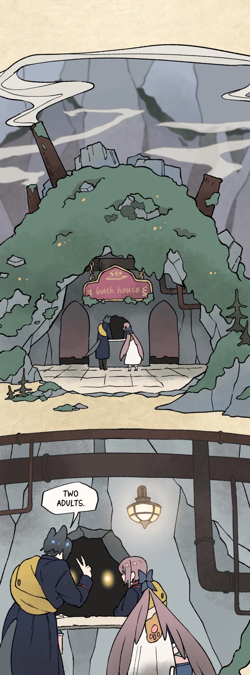 Where The Shooting Star Falls, Wait There. Chapter 1.20 page 8 - Vol.1 Chapter 20: Bathhouse Bear