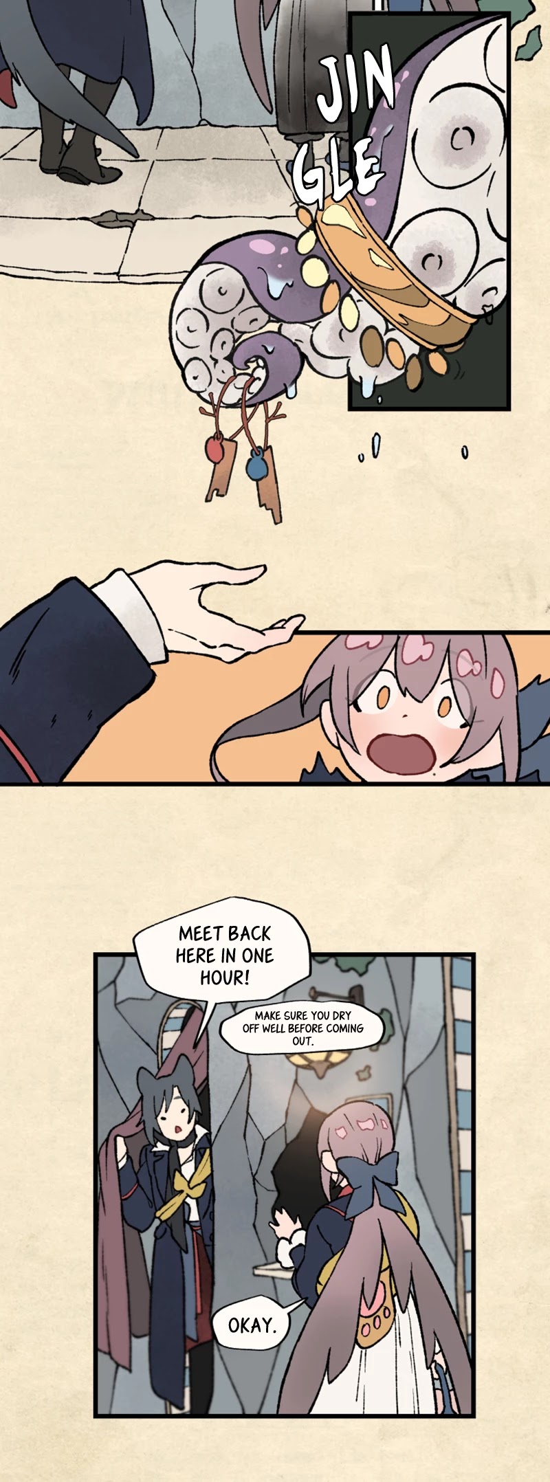 Where The Shooting Star Falls, Wait There. Chapter 1.20 page 9 - Vol.1 Chapter 20: Bathhouse Bear