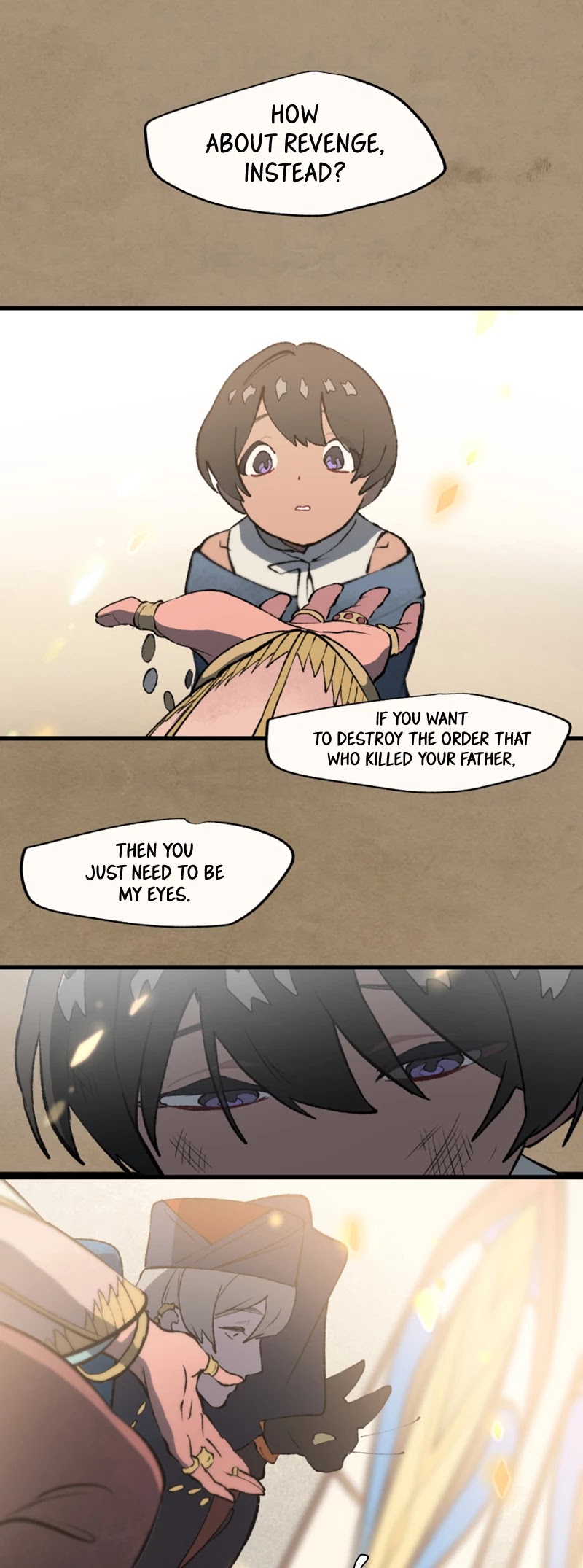 Where The Shooting Star Falls, Wait There. Chapter 1.23 page 13 - Vol.1 Chapter 23: Rabbit of the East, Deer of the West, Boar of the South, and Fox of the North
