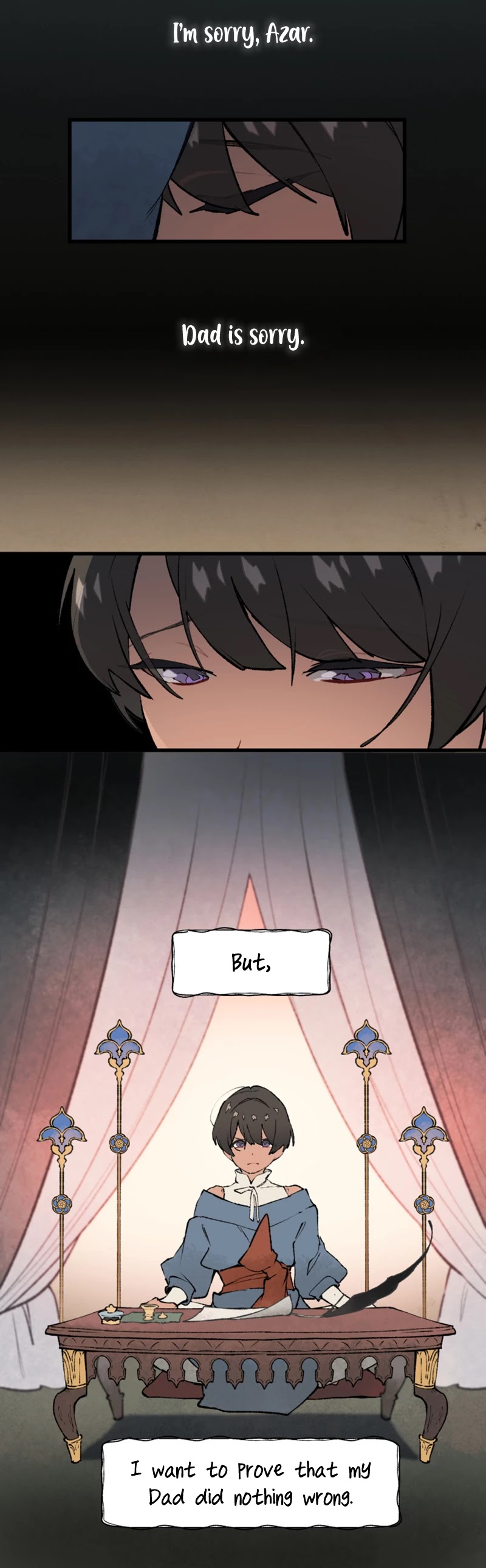 Where The Shooting Star Falls, Wait There. Chapter 1.23 page 22 - Vol.1 Chapter 23: Rabbit of the East, Deer of the West, Boar of the South, and Fox of the North