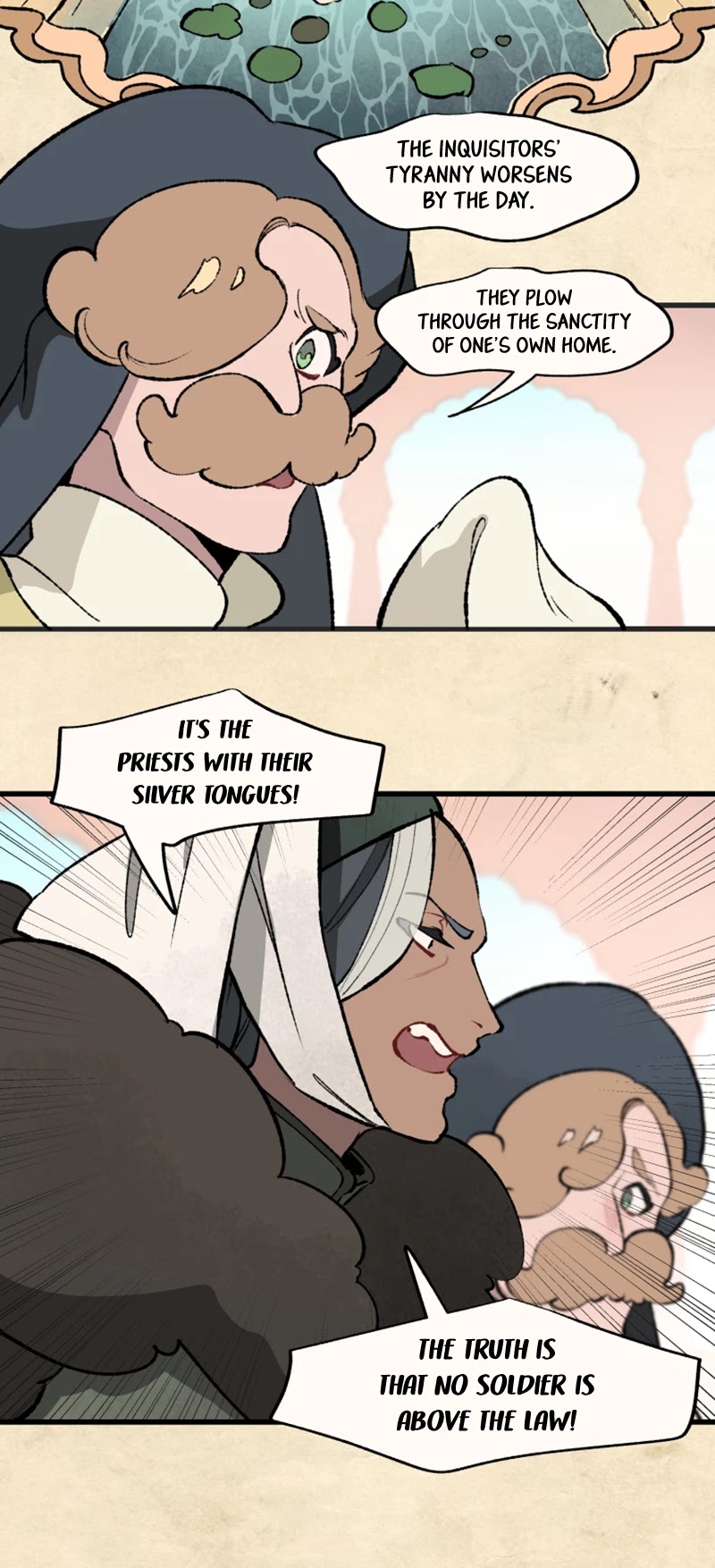 Where The Shooting Star Falls, Wait There. Chapter 1.23 page 3 - Vol.1 Chapter 23: Rabbit of the East, Deer of the West, Boar of the South, and Fox of the North