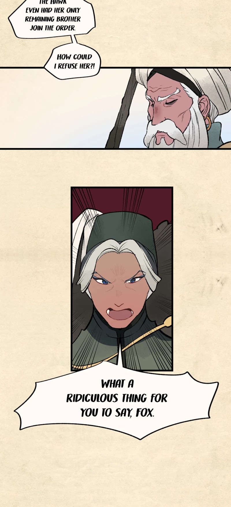 Where The Shooting Star Falls, Wait There. Chapter 1.23 page 7 - Vol.1 Chapter 23: Rabbit of the East, Deer of the West, Boar of the South, and Fox of the North