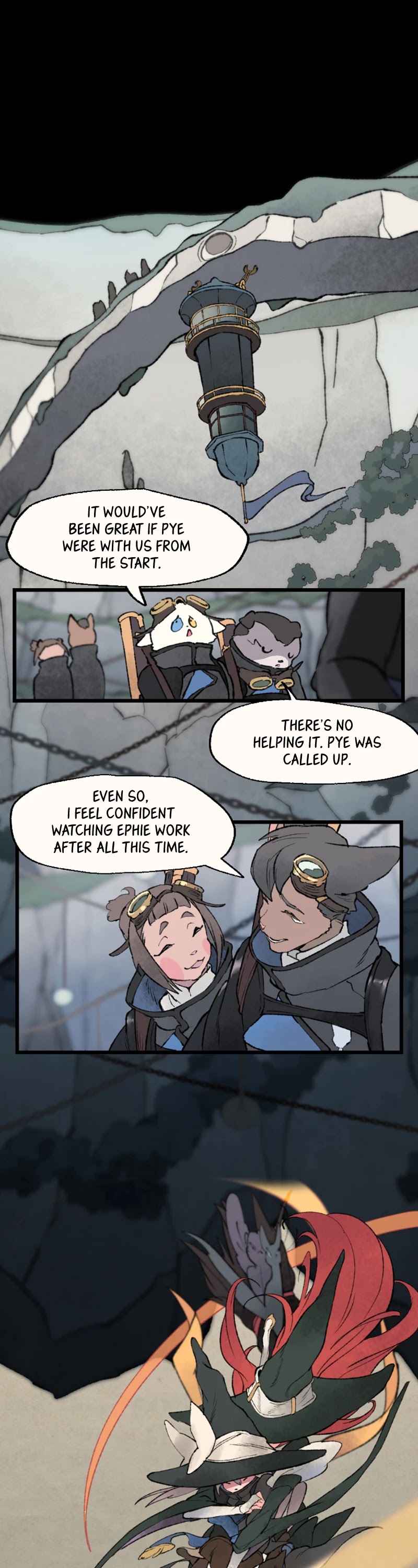 Where The Shooting Star Falls, Wait There. Chapter 1.26 page 17 - Vol.1 Chapter 26: The Screams of the Creatures of Darkness