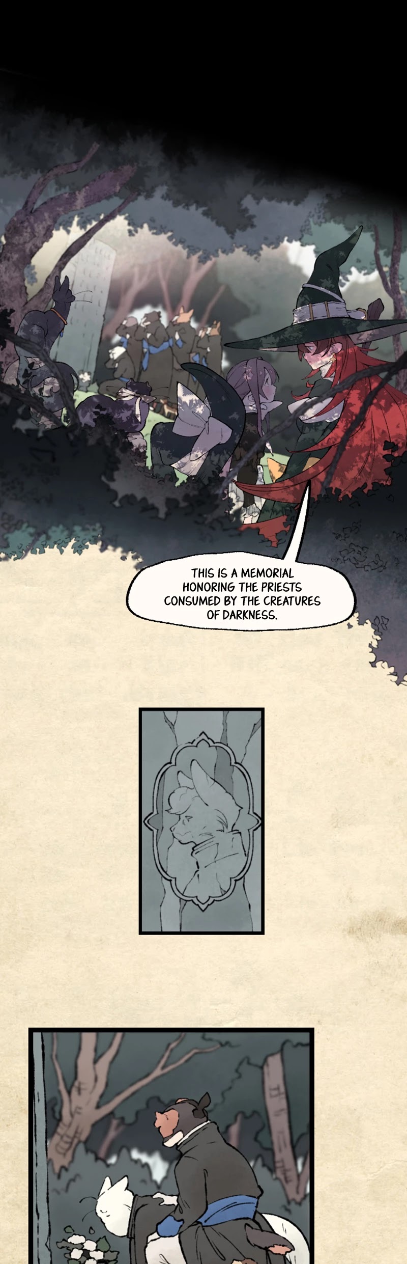 Where The Shooting Star Falls, Wait There. Chapter 1.26 page 2 - Vol.1 Chapter 26: The Screams of the Creatures of Darkness