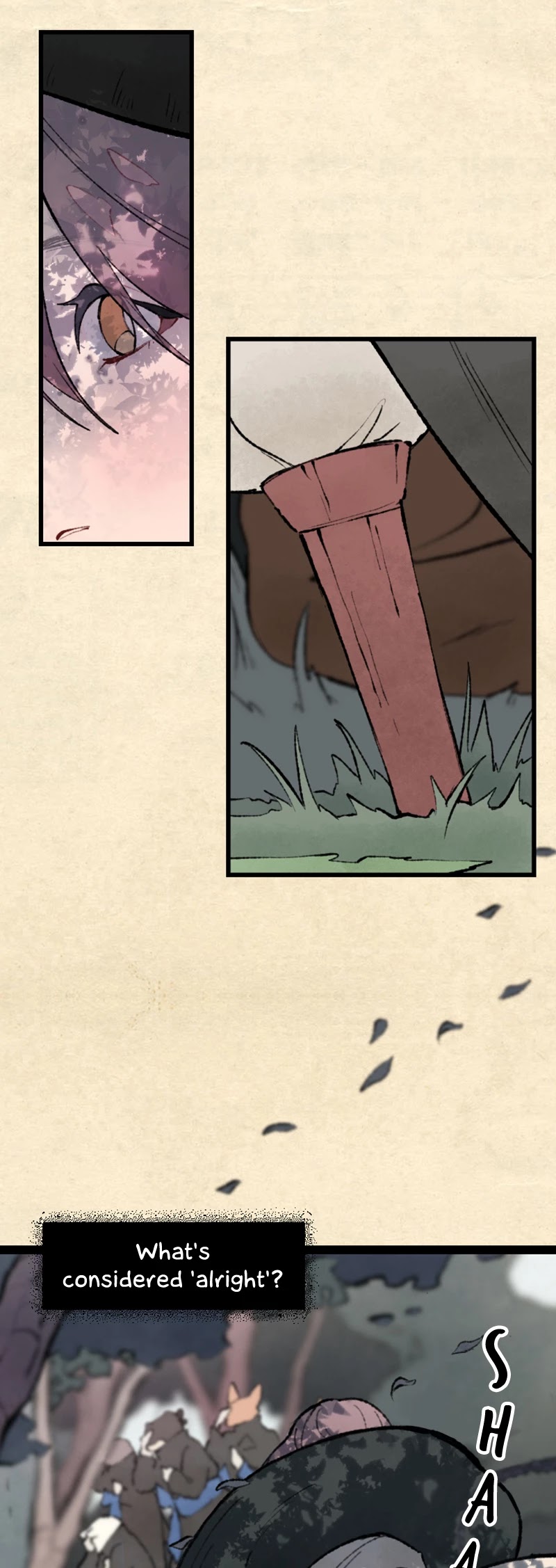 Where The Shooting Star Falls, Wait There. Chapter 1.26 page 4 - Vol.1 Chapter 26: The Screams of the Creatures of Darkness