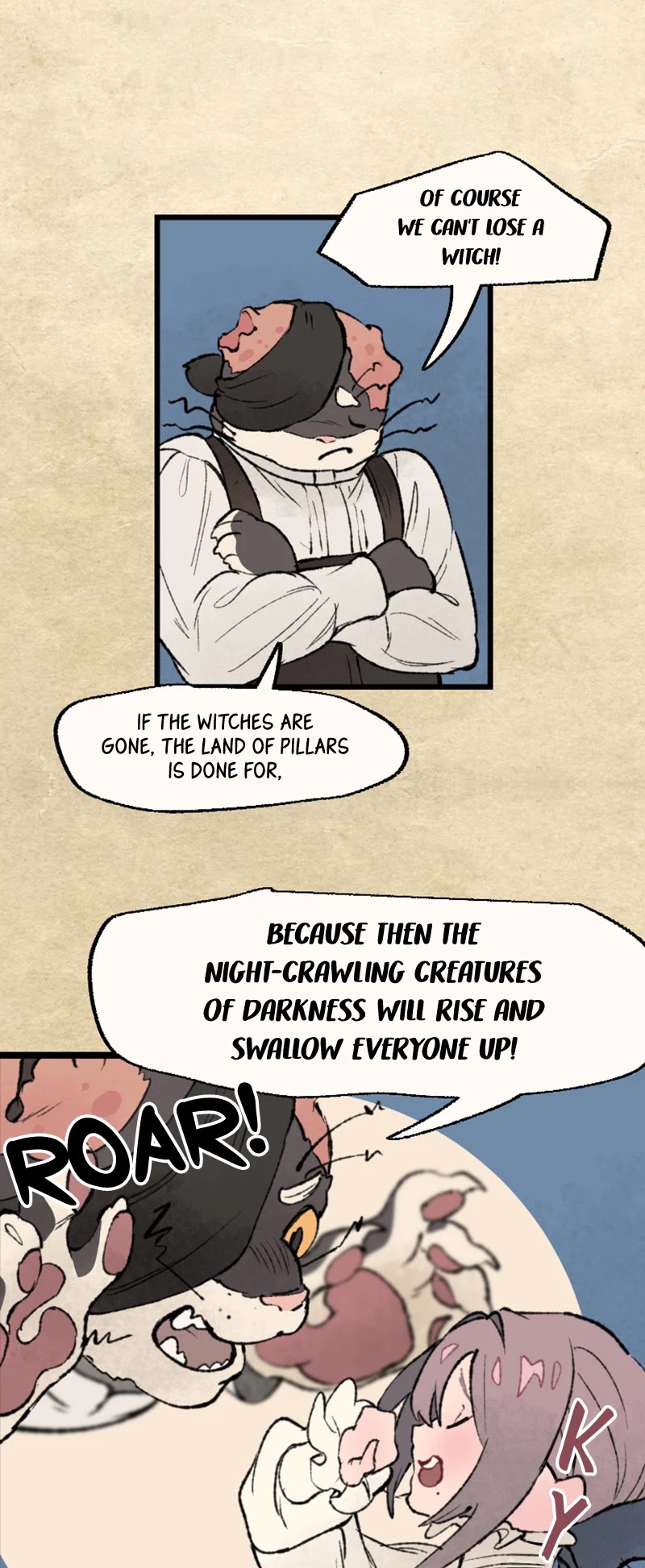 Where The Shooting Star Falls, Wait There. Chapter 1.26 page 9 - Vol.1 Chapter 26: The Screams of the Creatures of Darkness