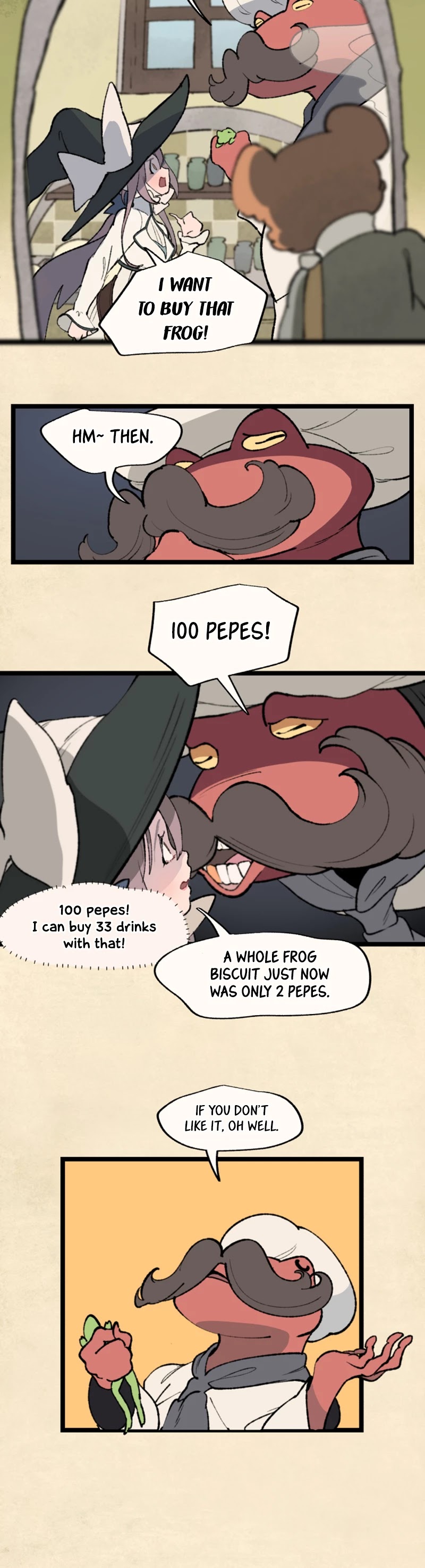 Where The Shooting Star Falls, Wait There. Chapter 1.29 page 15 - Vol.1 Chapter 29: Frog Biscuit