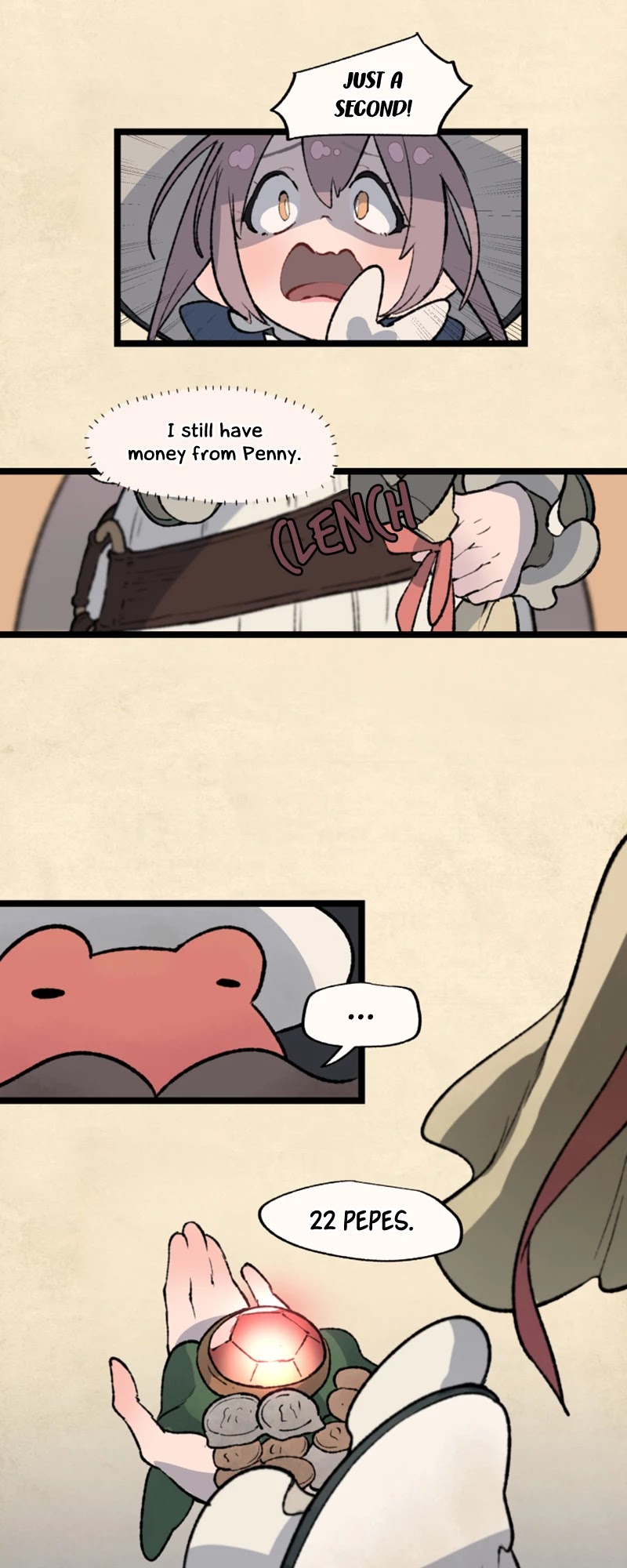 Where The Shooting Star Falls, Wait There. Chapter 1.29 page 16 - Vol.1 Chapter 29: Frog Biscuit