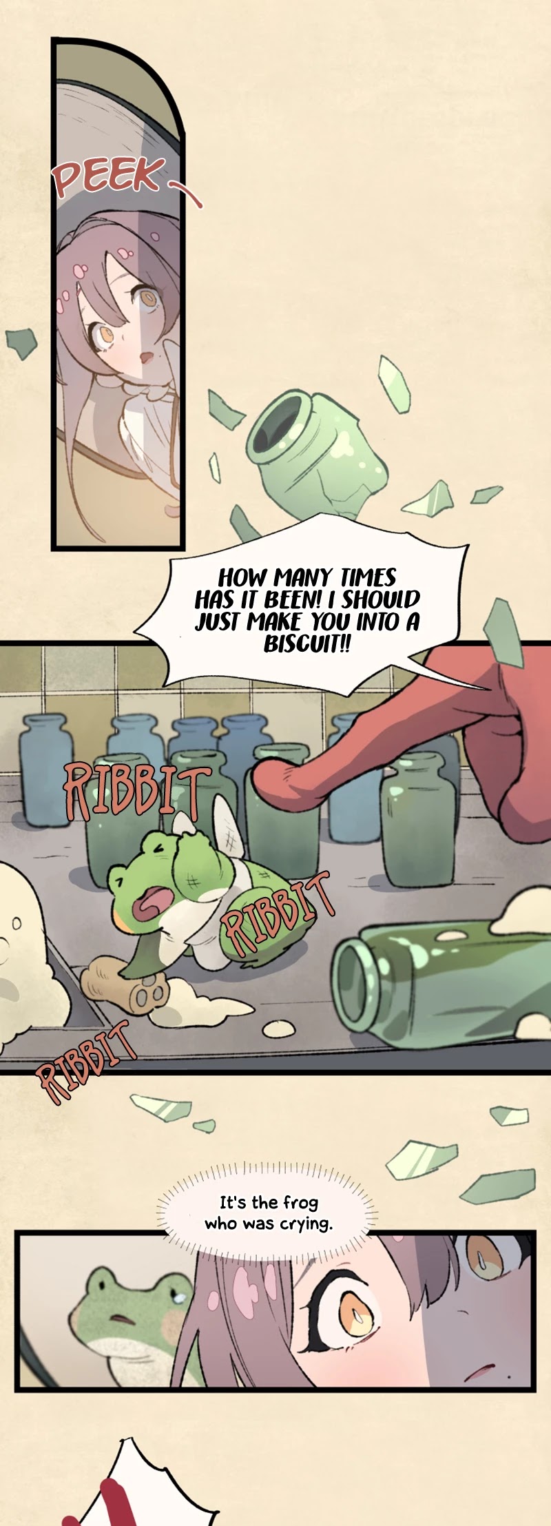 Where The Shooting Star Falls, Wait There. Chapter 1.29 page 8 - Vol.1 Chapter 29: Frog Biscuit