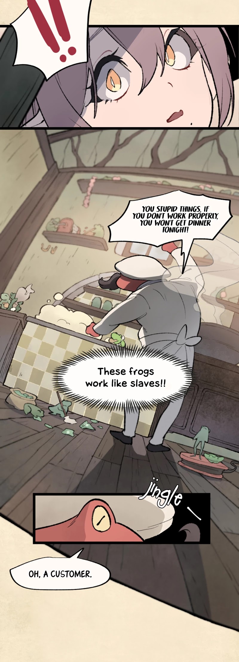 Where The Shooting Star Falls, Wait There. Chapter 1.29 page 9 - Vol.1 Chapter 29: Frog Biscuit