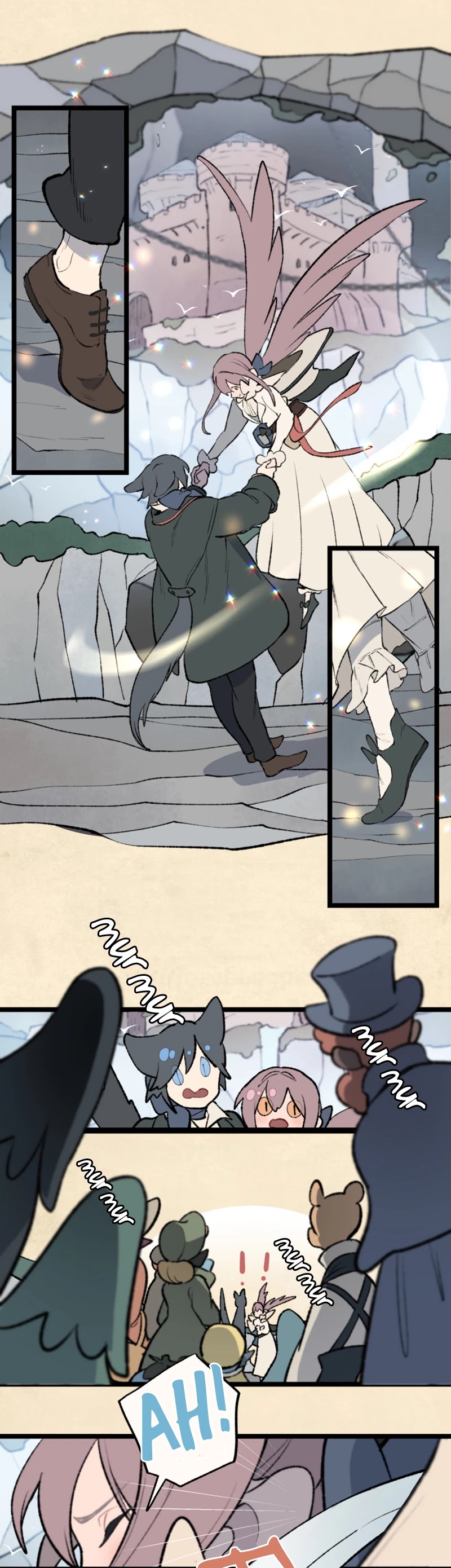 Where The Shooting Star Falls, Wait There. Chapter 1.30 page 22 - Vol.1 Chapter 30: Shall We Rise and Twirl in Waltz?