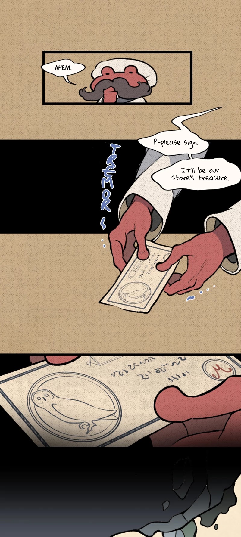 Where The Shooting Star Falls, Wait There. Chapter 1.30 page 8 - Vol.1 Chapter 30: Shall We Rise and Twirl in Waltz?