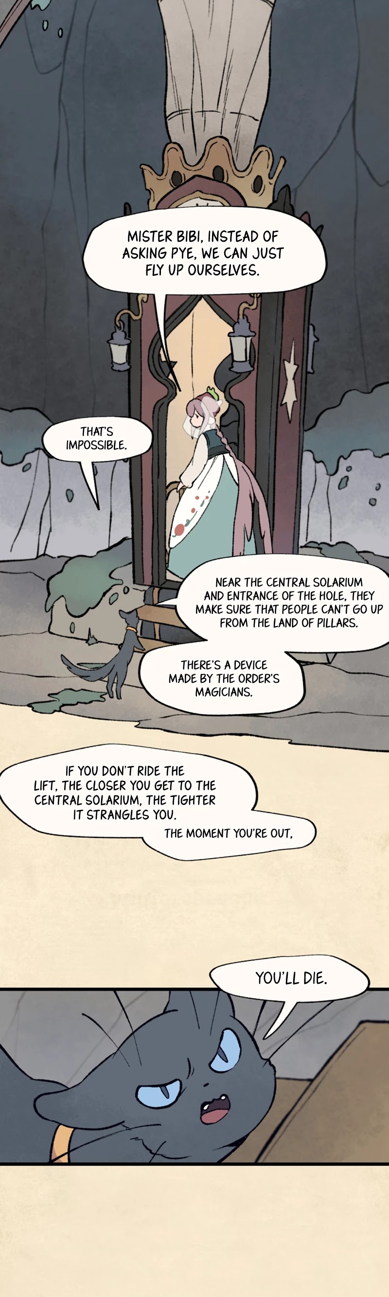 Where The Shooting Star Falls, Wait There. Chapter 1.33 page 22 - Vol.1 Chapter 33: Pye's Sacrifice