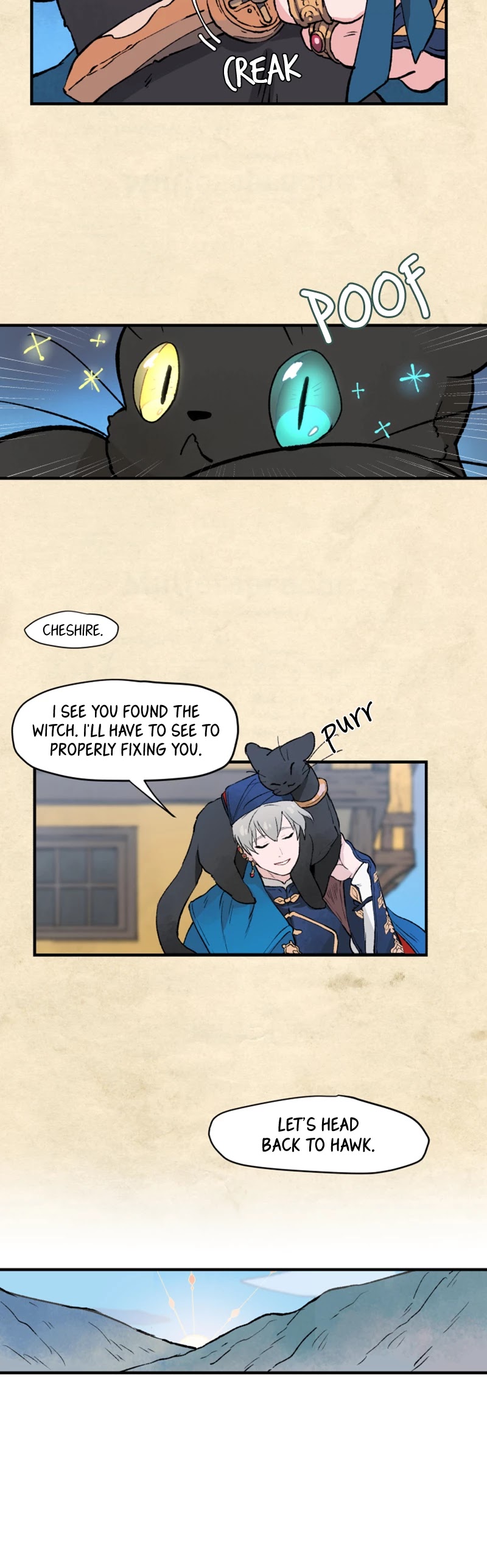 Where The Shooting Star Falls, Wait There. Chapter 1.5 page 26 - Vol.1 Chapter 5: The Cat's Meeting