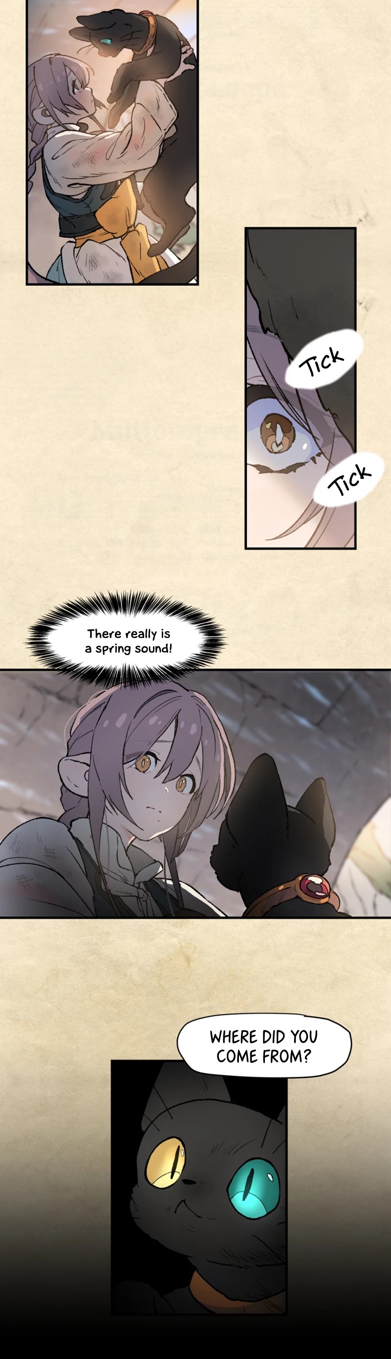 Where The Shooting Star Falls, Wait There. Chapter 1.5 page 3 - Vol.1 Chapter 5: The Cat's Meeting