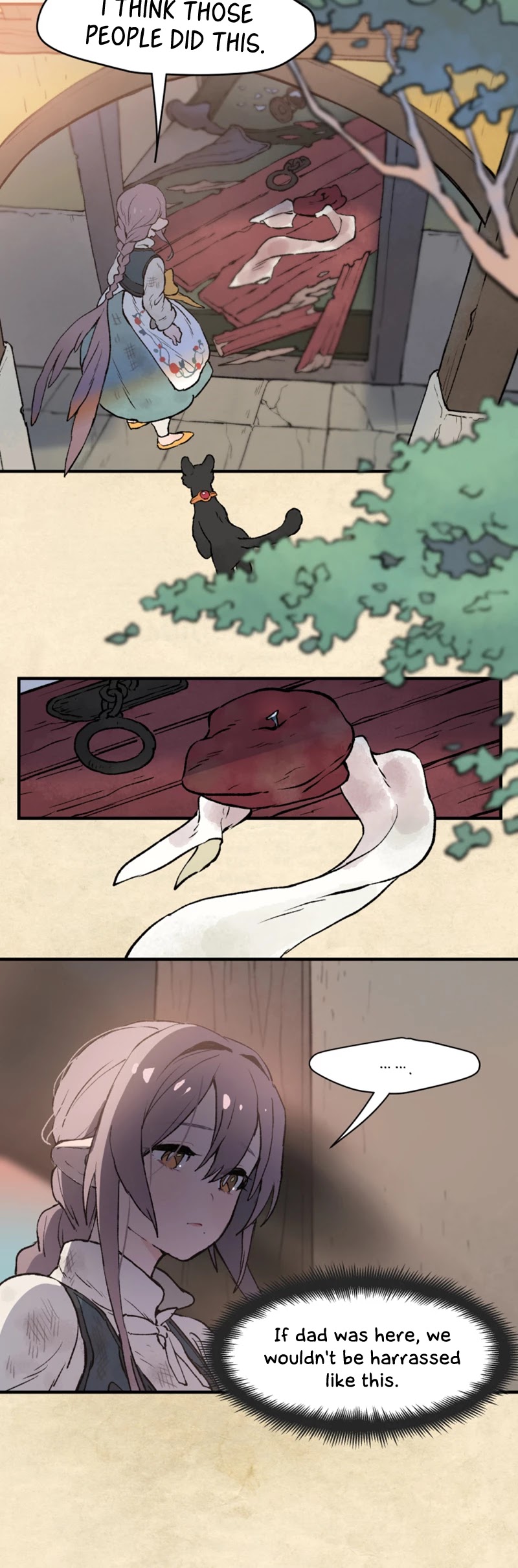 Where The Shooting Star Falls, Wait There. Chapter 1.5 page 5 - Vol.1 Chapter 5: The Cat's Meeting