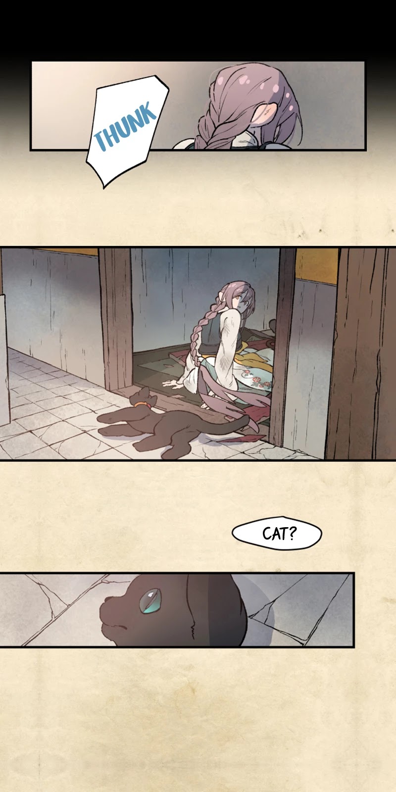 Where The Shooting Star Falls, Wait There. Chapter 1.5 page 8 - Vol.1 Chapter 5: The Cat's Meeting