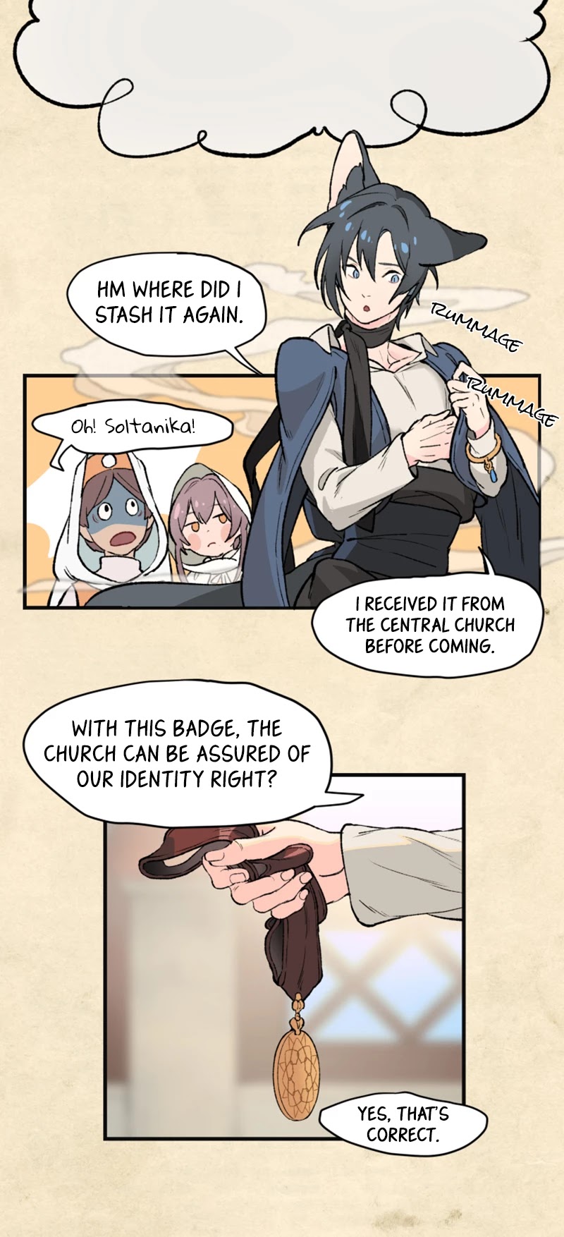 Where The Shooting Star Falls, Wait There. Chapter 1.6 page 24 - Vol.1 Chapter 6: To the Order