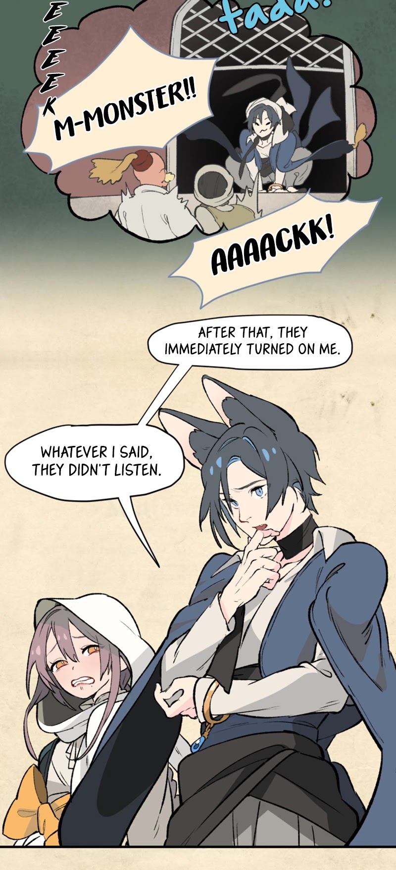 Where The Shooting Star Falls, Wait There. Chapter 1.6 page 28 - Vol.1 Chapter 6: To the Order