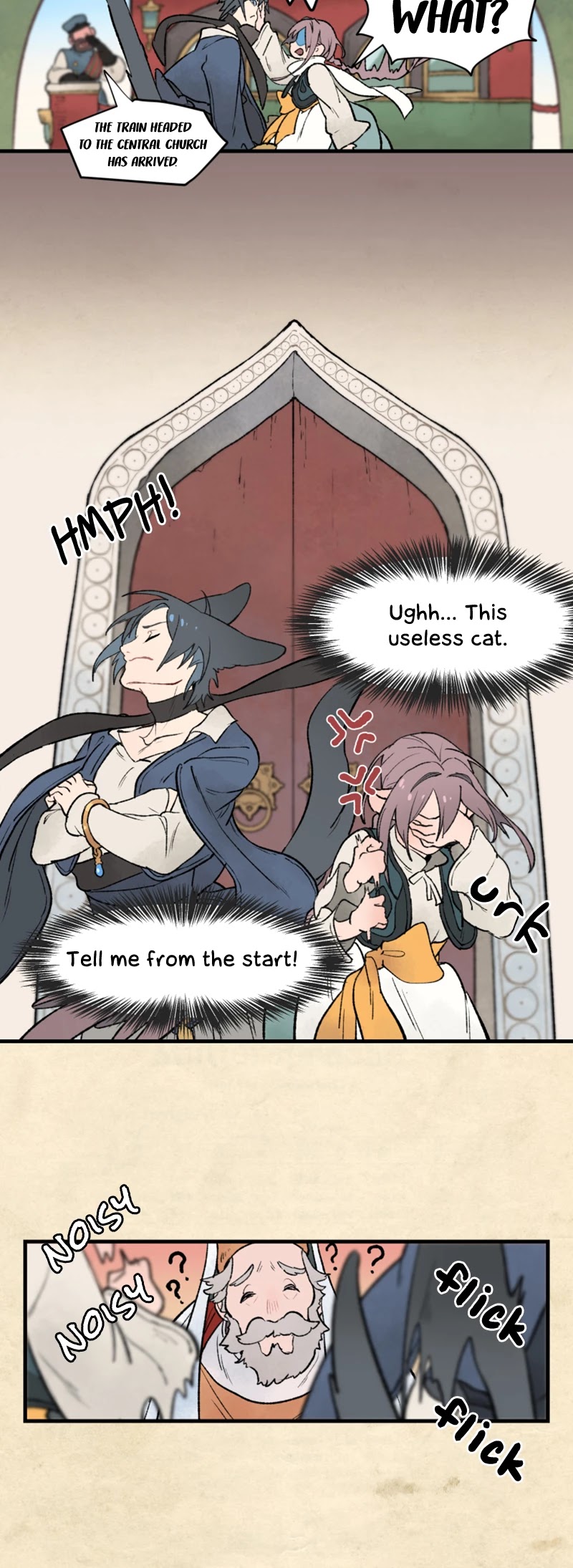 Where The Shooting Star Falls, Wait There. Chapter 1.7 page 21 - Vol.1 Chapter 7: Only I Am Without A Cat
