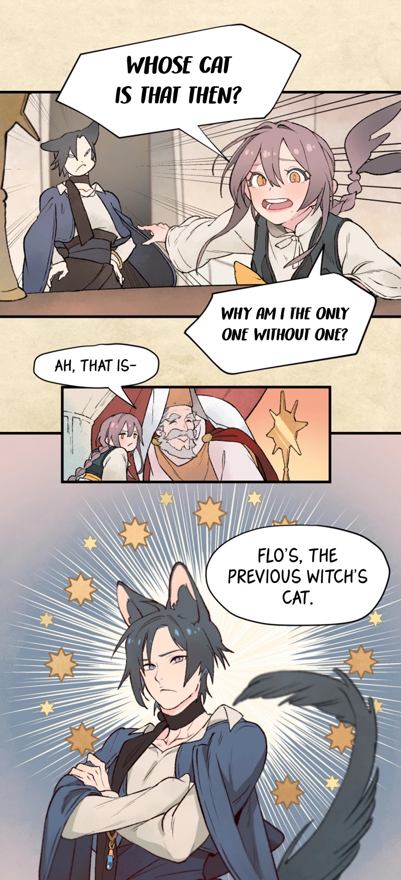 Where The Shooting Star Falls, Wait There. Chapter 1.7 page 22 - Vol.1 Chapter 7: Only I Am Without A Cat