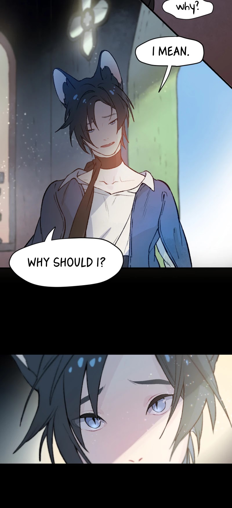 Where The Shooting Star Falls, Wait There. Chapter 1.7 page 3 - Vol.1 Chapter 7: Only I Am Without A Cat