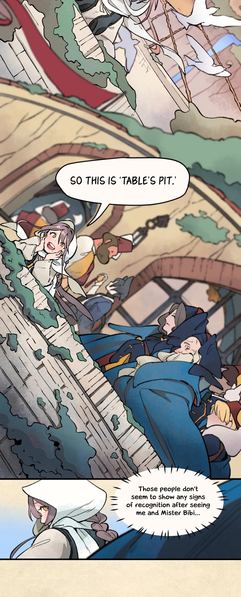 Where The Shooting Star Falls, Wait There. Chapter 1.8 page 28 - Vol.1 Chapter 8: Into Table's Pit