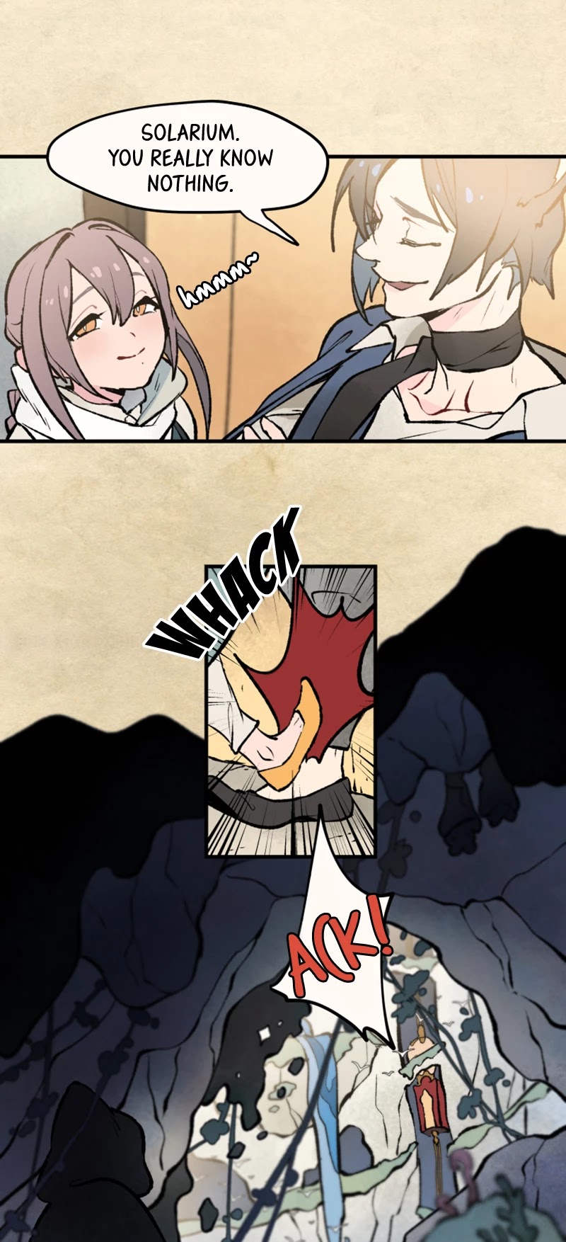 Where The Shooting Star Falls, Wait There. Chapter 1.8 page 33 - Vol.1 Chapter 8: Into Table's Pit