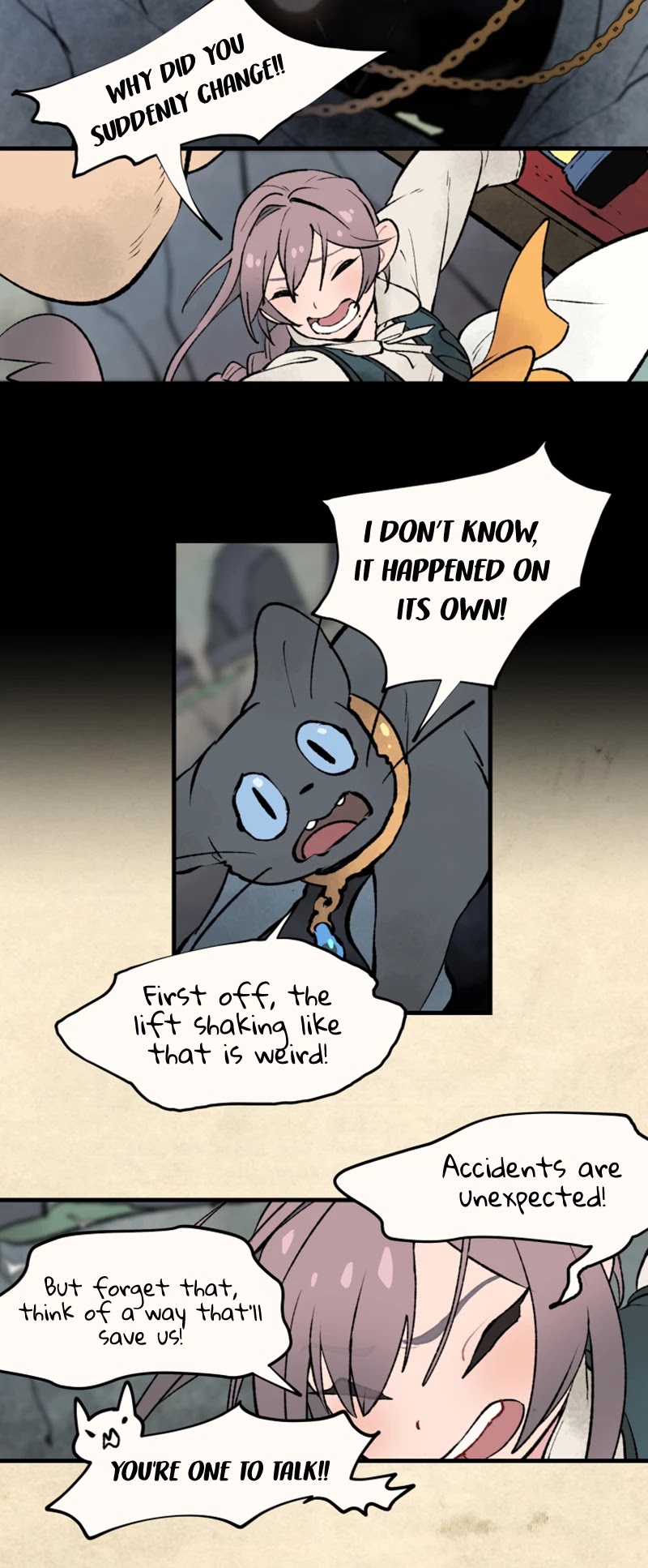 Where The Shooting Star Falls, Wait There. Chapter 1.8 page 38 - Vol.1 Chapter 8: Into Table's Pit