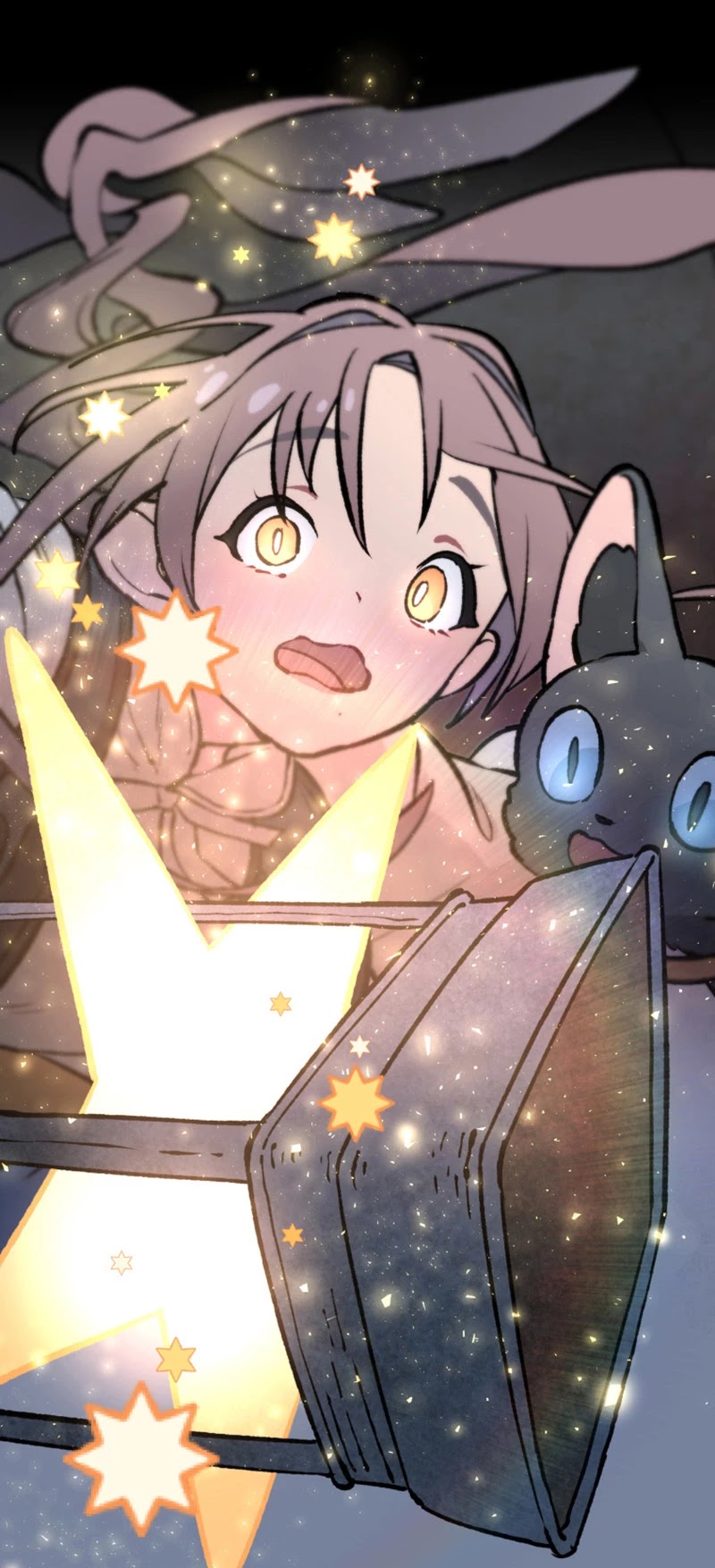 Where The Shooting Star Falls, Wait There. Chapter 1.9 page 14 - Vol.1 Chapter 9: The Creatures of Darkness