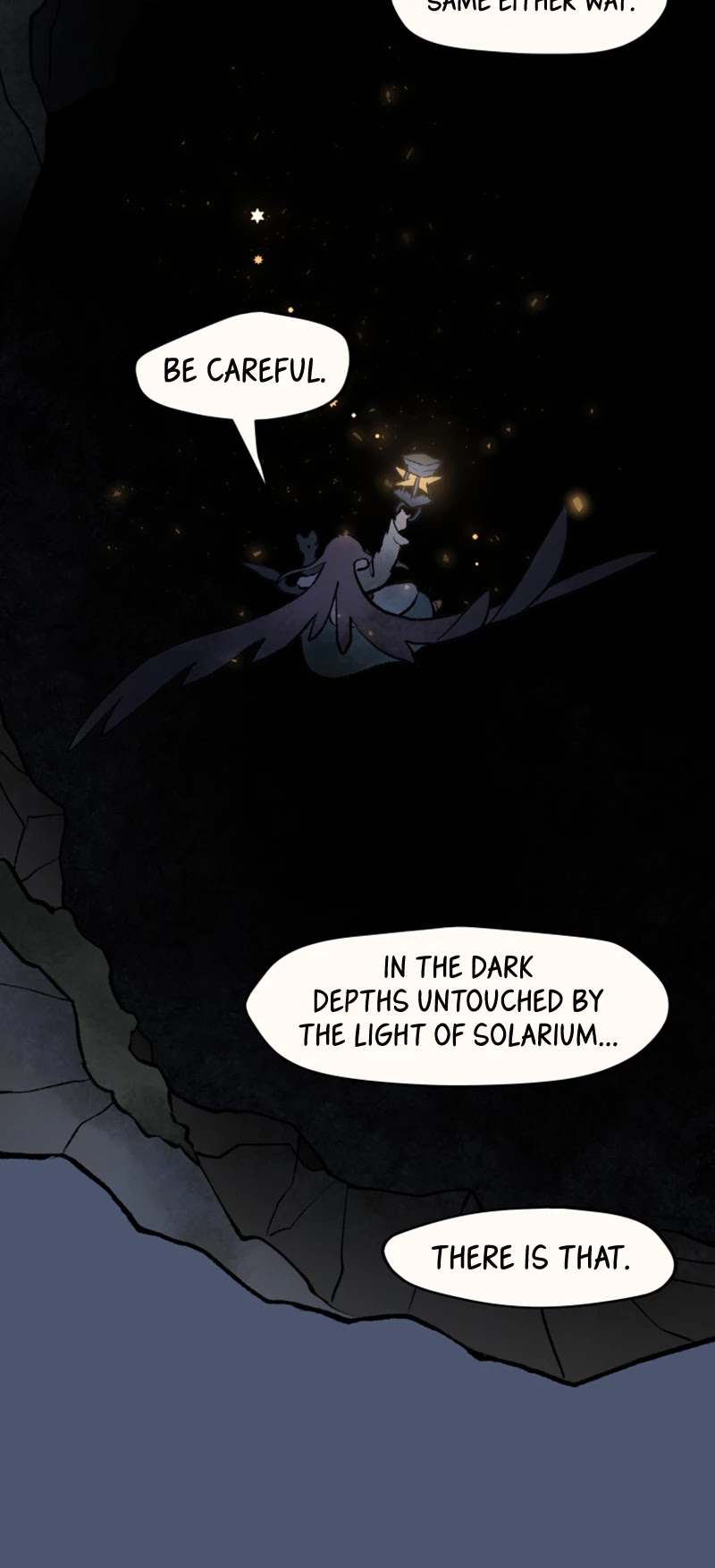 Where The Shooting Star Falls, Wait There. Chapter 1.9 page 19 - Vol.1 Chapter 9: The Creatures of Darkness