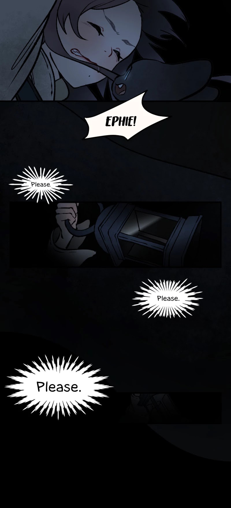 Where The Shooting Star Falls, Wait There. Chapter 1.9 page 37 - Vol.1 Chapter 9: The Creatures of Darkness