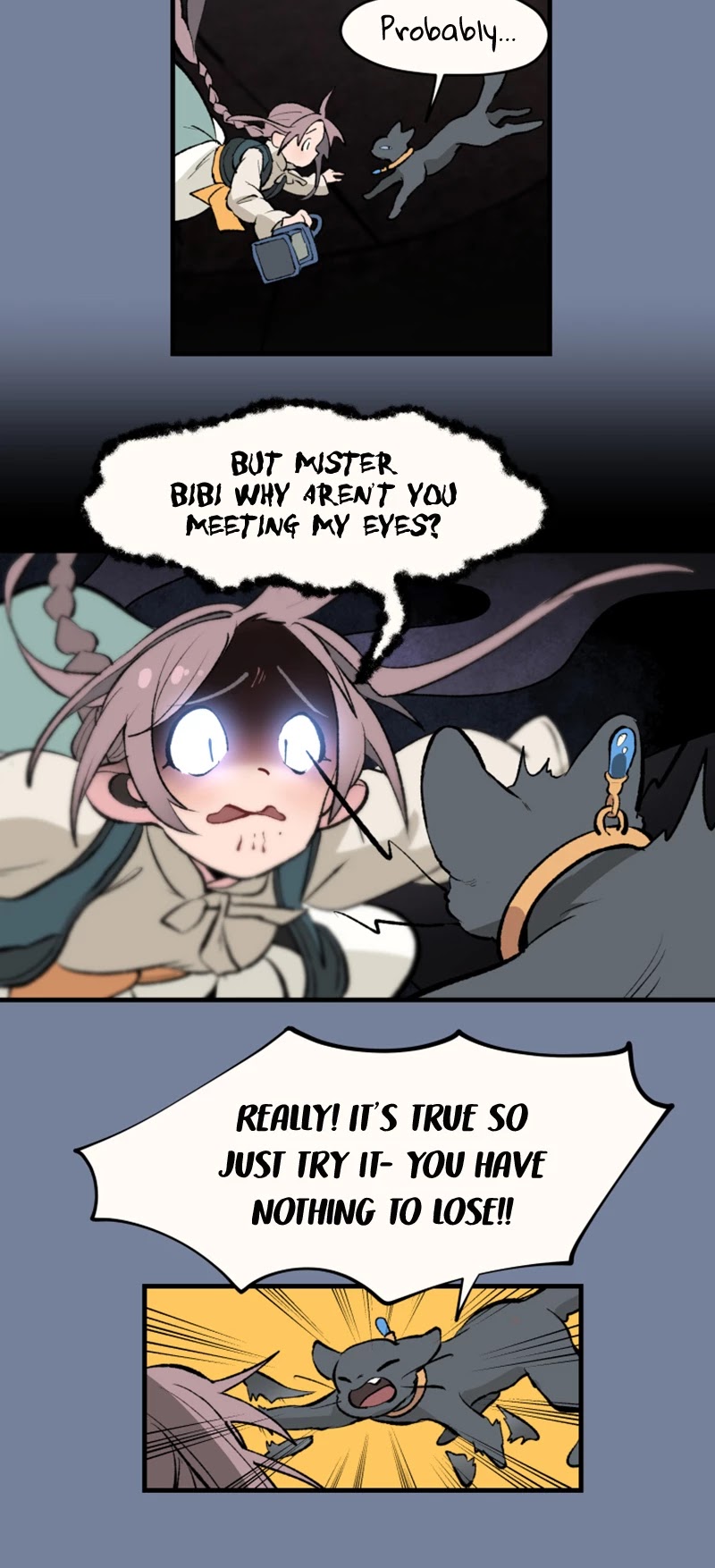 Where The Shooting Star Falls, Wait There. Chapter 1.9 page 5 - Vol.1 Chapter 9: The Creatures of Darkness