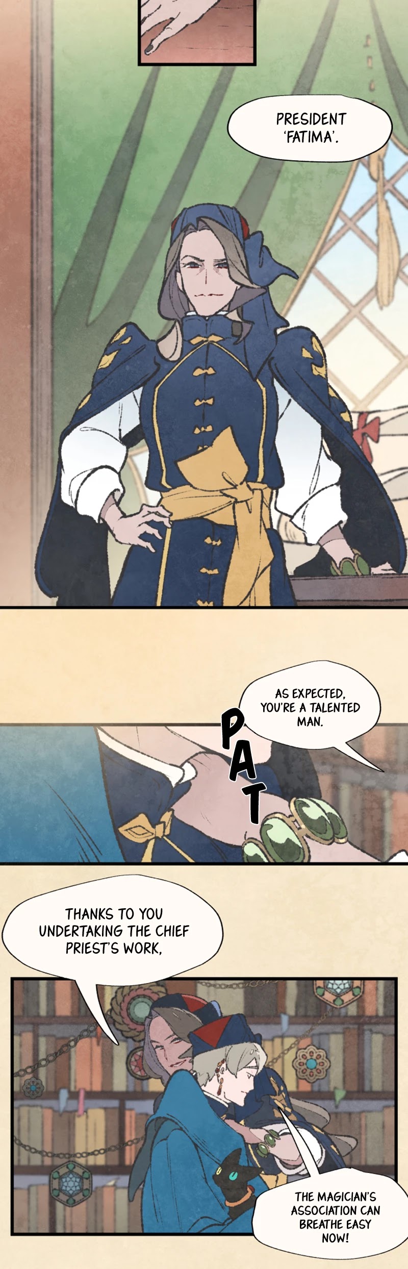 Where The Shooting Star Falls, Wait There. Chapter 2.10 page 3 - Vol.2 Chapter 10: Magicians