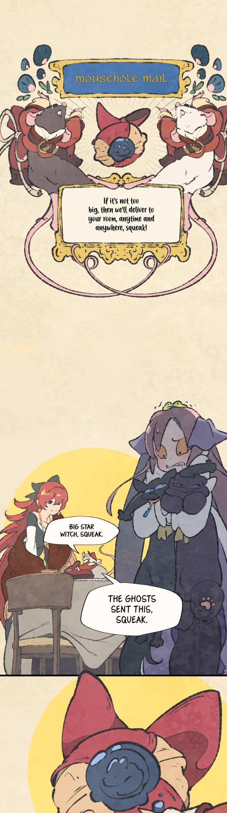 Where The Shooting Star Falls, Wait There. Chapter 2.13 page 10 - Vol.2 Chapter 13: Ghost's Farewell Party