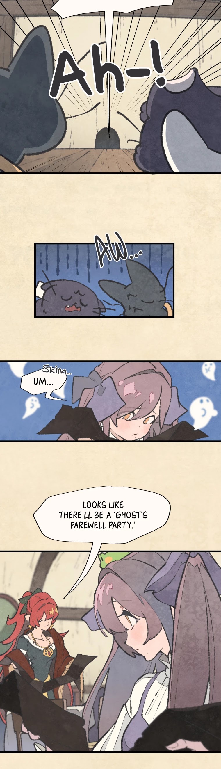 Where The Shooting Star Falls, Wait There. Chapter 2.13 page 15 - Vol.2 Chapter 13: Ghost's Farewell Party