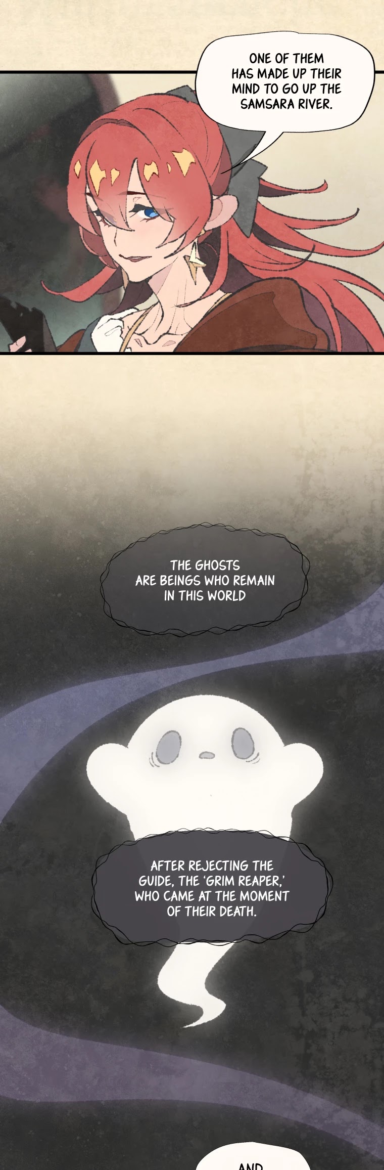 Where The Shooting Star Falls, Wait There. Chapter 2.13 page 16 - Vol.2 Chapter 13: Ghost's Farewell Party