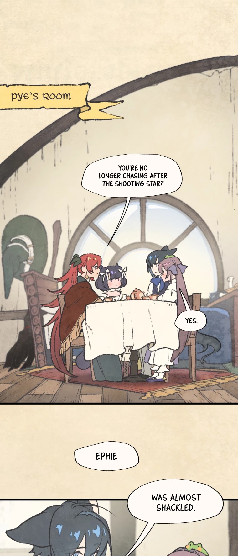 Where The Shooting Star Falls, Wait There. Chapter 2.13 page 2 - Vol.2 Chapter 13: Ghost's Farewell Party