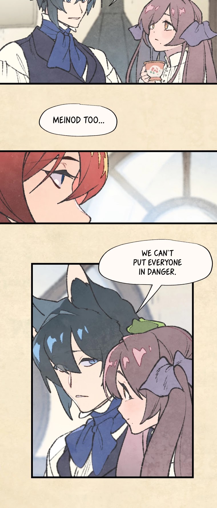 Where The Shooting Star Falls, Wait There. Chapter 2.13 page 3 - Vol.2 Chapter 13: Ghost's Farewell Party