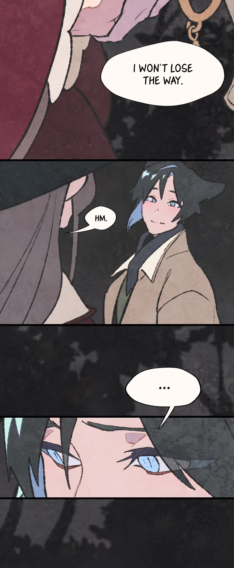 Where The Shooting Star Falls, Wait There. Chapter 2.18 page 18 - Vol.2 Chapter 18: Ashen Forest, Where the Crows Cry