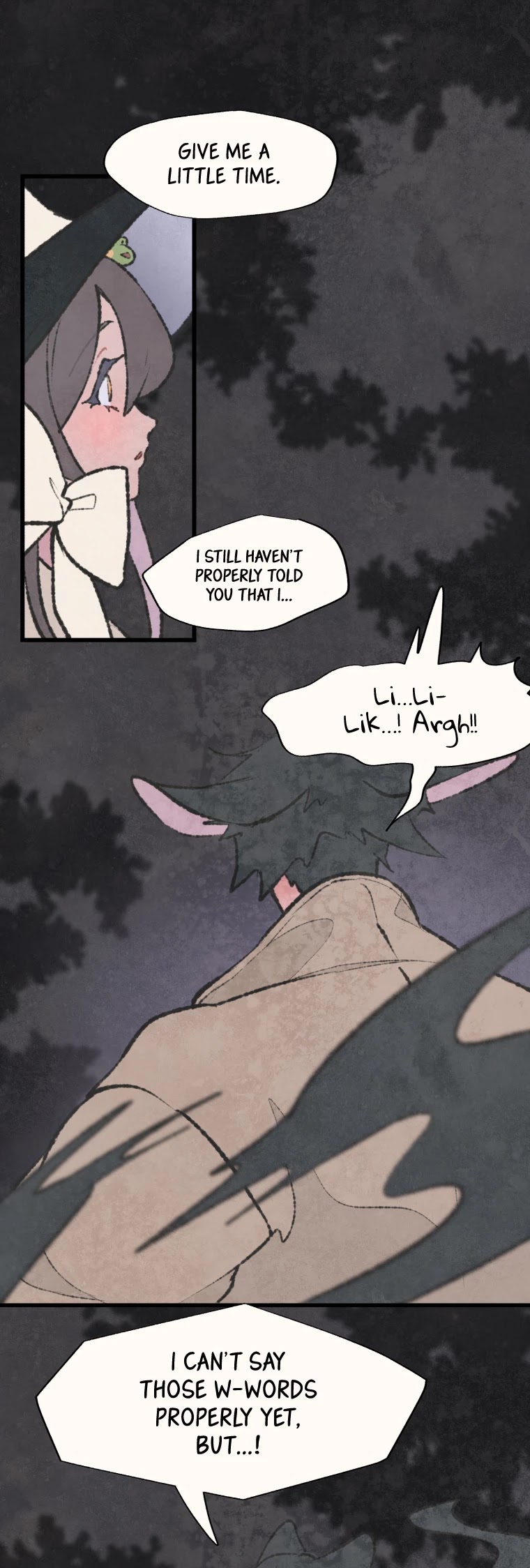 Where The Shooting Star Falls, Wait There. Chapter 2.18 page 19 - Vol.2 Chapter 18: Ashen Forest, Where the Crows Cry