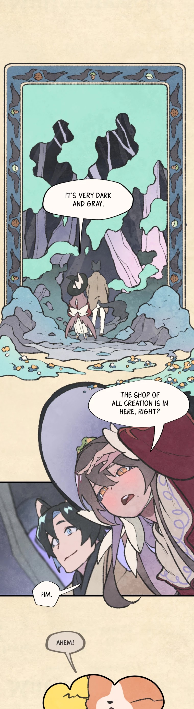 Where The Shooting Star Falls, Wait There. Chapter 2.18 page 2 - Vol.2 Chapter 18: Ashen Forest, Where the Crows Cry