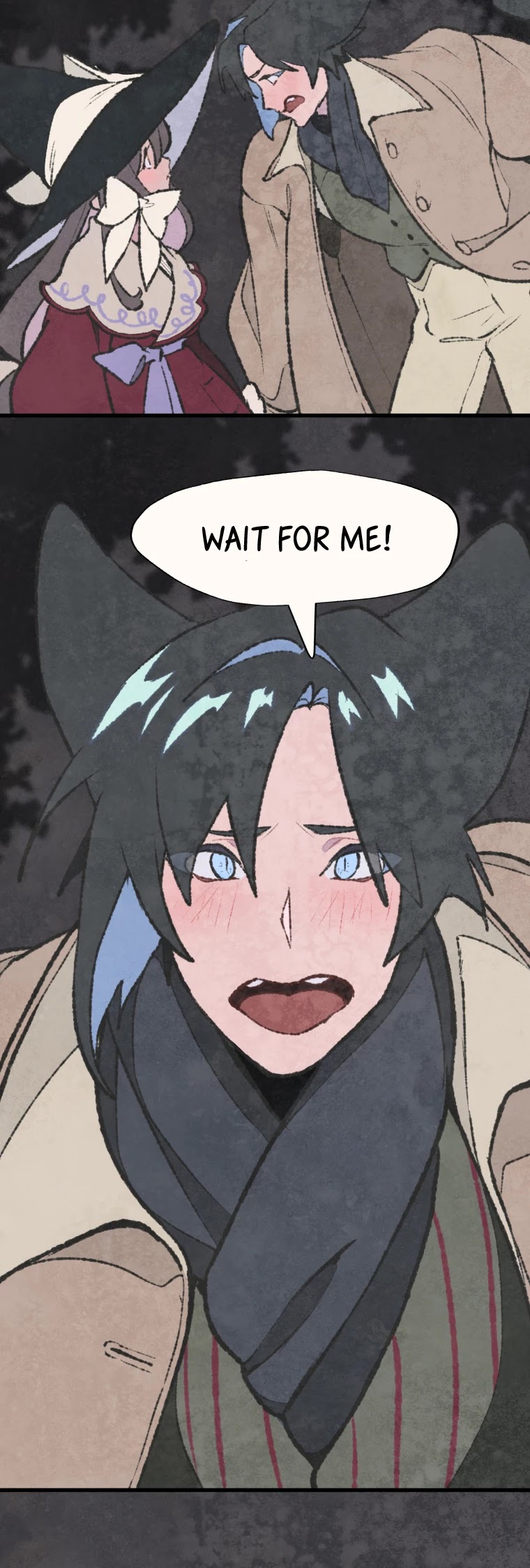 Where The Shooting Star Falls, Wait There. Chapter 2.18 page 20 - Vol.2 Chapter 18: Ashen Forest, Where the Crows Cry