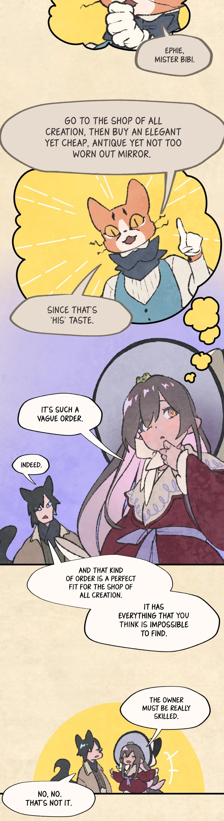 Where The Shooting Star Falls, Wait There. Chapter 2.18 page 3 - Vol.2 Chapter 18: Ashen Forest, Where the Crows Cry