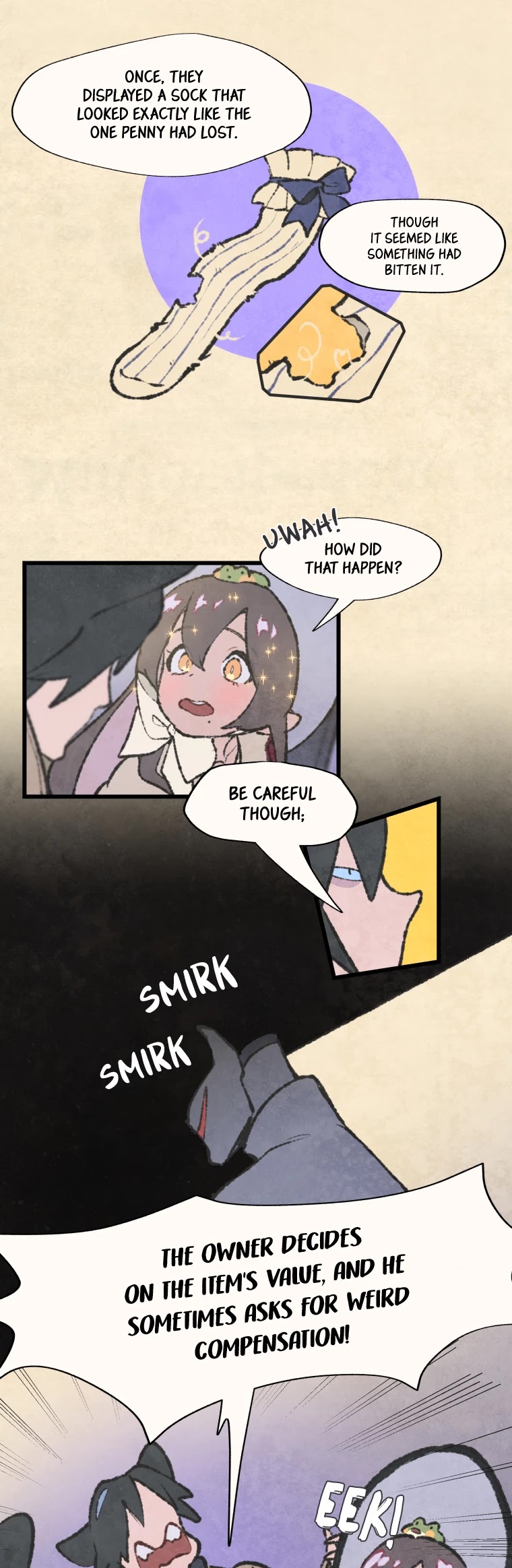 Where The Shooting Star Falls, Wait There. Chapter 2.18 page 4 - Vol.2 Chapter 18: Ashen Forest, Where the Crows Cry