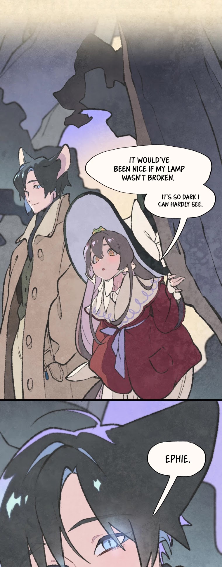 Where The Shooting Star Falls, Wait There. Chapter 2.18 page 7 - Vol.2 Chapter 18: Ashen Forest, Where the Crows Cry
